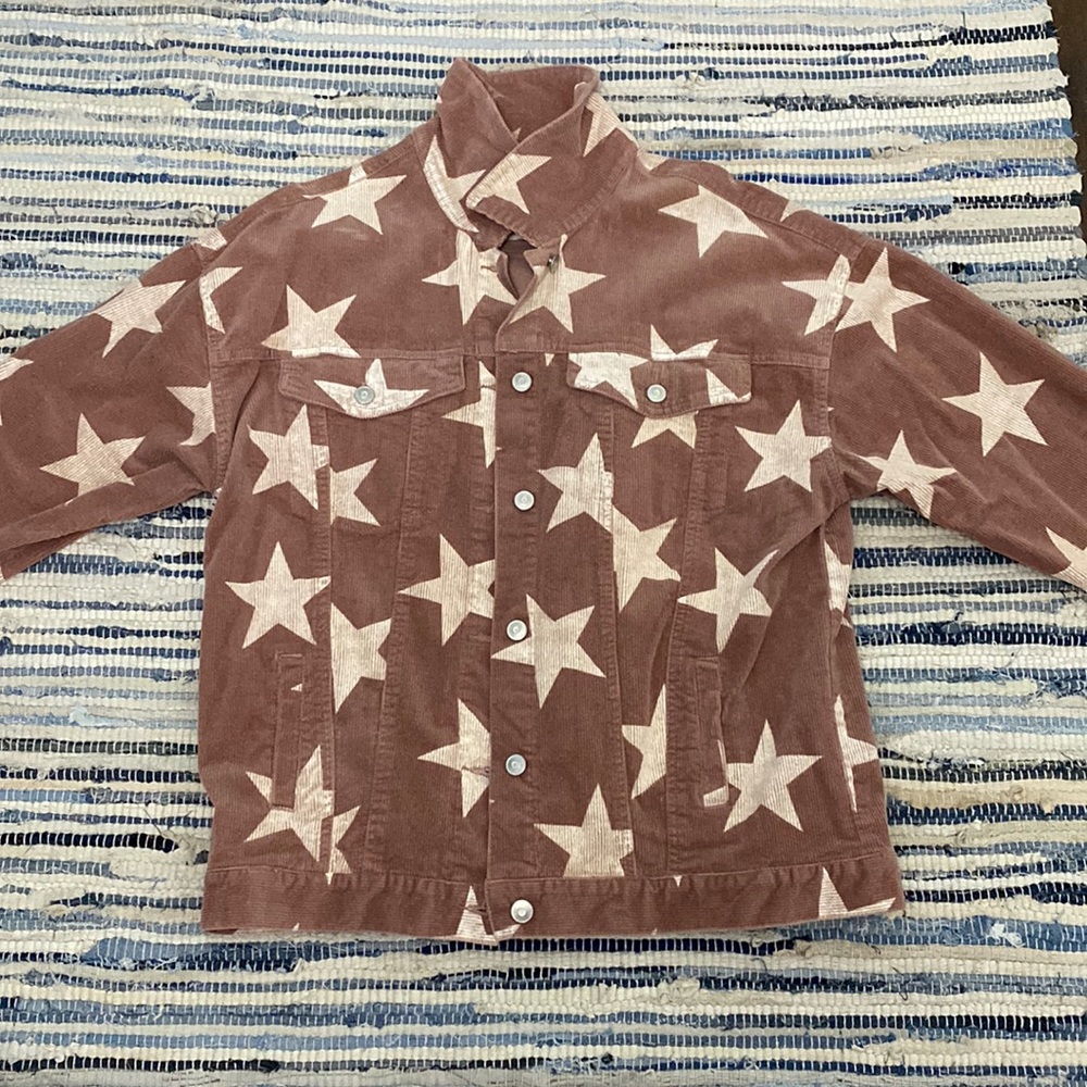 ALTAR’D STATE CORDUROY STAR JACKET